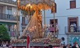 Traslado de la Virgen de Araceli, en el a&ntilde;o 2023, al llegar al Llanete de Santiago.