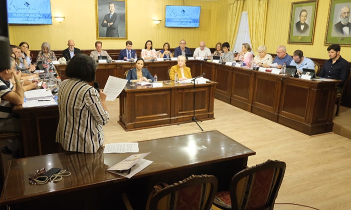 Pleno de septiembre en el Ayuntamiento de Cabra. 