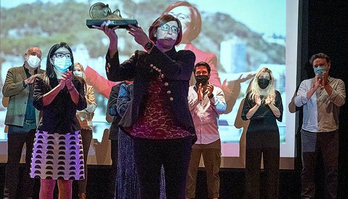 Macarena Astorga recoge el premio ‘Archidona Cinema 2021’