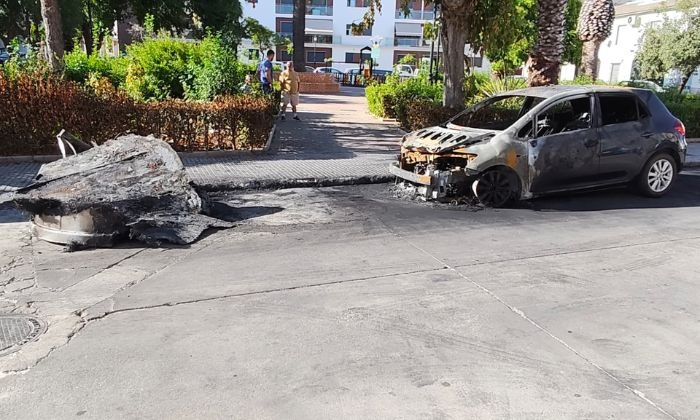 Lucena acumula nuevos incendios en contenedores y veh&iacute;culos