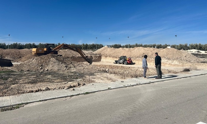 Arrancan las obras de las naves industriales del Pol&iacute;gono Industrial Los Retamales de Badolatosa