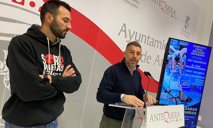 Regresa el Circuito Local de Nataci&oacute;n y las Brazadas Solidarias en Antequera