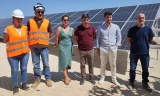 Nueva planta fotovoltaica, en la EDAR de Montilla.