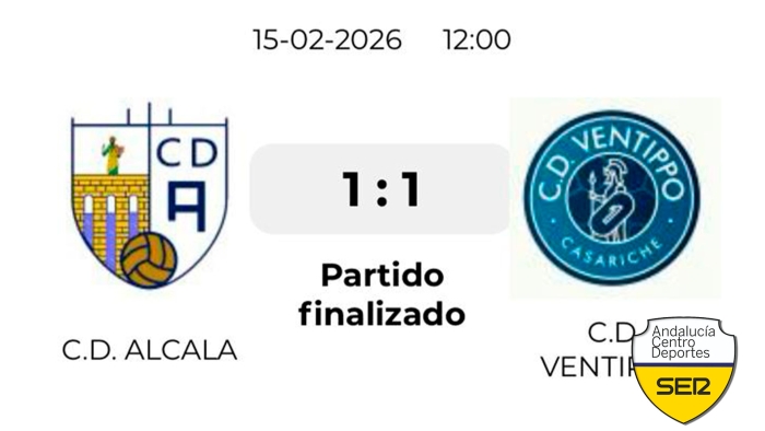 Ventippo rescata un punto en Alcal&aacute; con gol de penalti en el &uacute;ltimo suspiro
