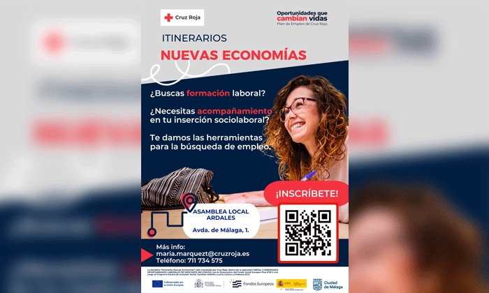 Cruz Roja pone en marcha el programa &ldquo;Itinerarios Nuevas Econom&iacute;as&rdquo; en la comarca del Guadalteba