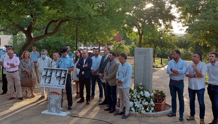 Antequera vuelve a recordar a Miguel Ángel Blanco 25 años después de su asesinato a manos de ETA