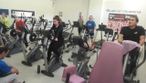 Sala de gimnasio del pabell&oacute;n Antonio Ruiz-Canela.