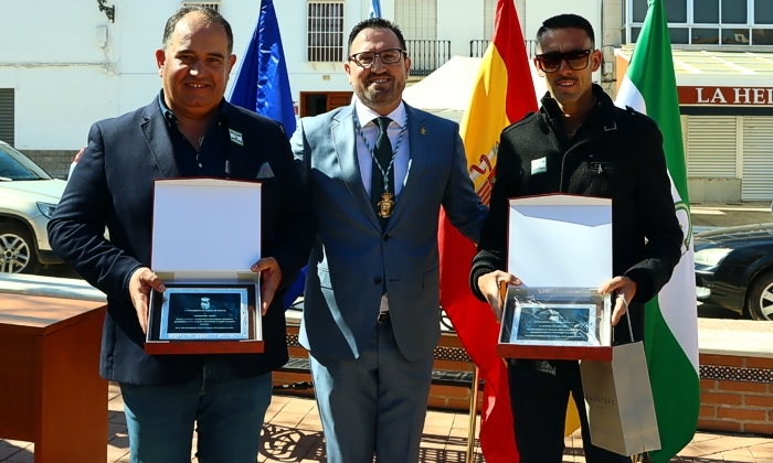 Agricentro Green y Alfonso S&aacute;nchez Reina, reconocidos en Sierra de Yeguas este 28F