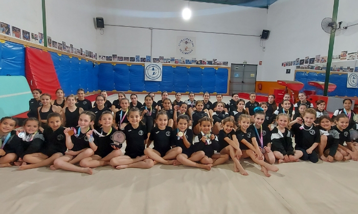 El Club lucentino de Gimnasia triunfa en el Campeonato de Andaluc&iacute;a con 27 medallas