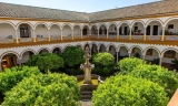 Las obras del claustro del convento de los Padres Franciscanos de Lucena finalizar&aacute;n en noviembre