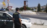 Guardia Civil en Lucena.