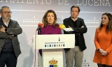 Visita de Mar&iacute;a Jes&uacute;s Botella al ayuntamiento de Lucena.
