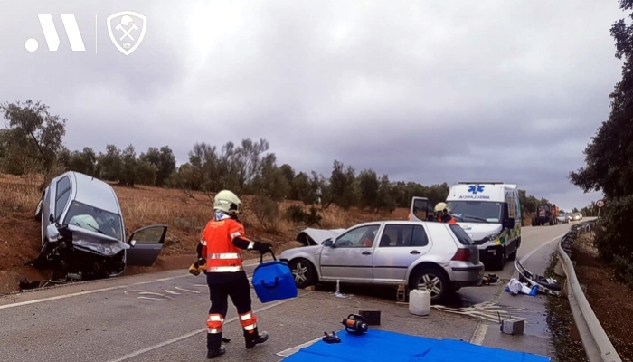 Una mujer de 86 años muere en un accidente en la carretera de Antequera a Villanueva de Algaidas