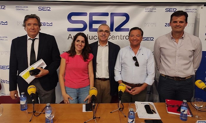Debate 28M | Los cuatro candidatos en Estepa a las elecciones municipales