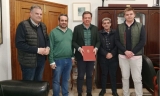 Fotograf&iacute;a de la firma del Convenio entre Ayuntamiento de Lucena y Ciudad de Lucena