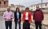 La alcaldesa, Carmen Lara, y miembros del equipo de gobierno.