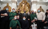Moreno anuncia 30.000 euros de ayuda para la Hermandad de la Vera-Cruz de Osuna