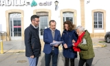 El PSOE destaca desde Bobadilla Estaci&oacute;n el esfuerzo inversor del Gobierno en infraestructuras ferroviarias
