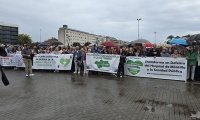 Las plataformas de la zona sur adquieren gran protagonismo en la manifestaci&oacute;n sanitaria de este domingo en C&oacute;rdoba